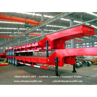 CHINA HEAVY LIFT - Extendable Lowbed Trailer
