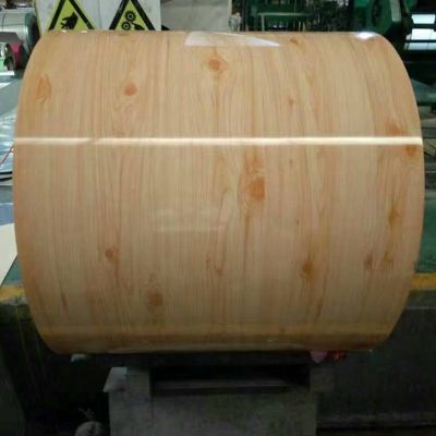 Wood Pattern PPGI Steel Coil From Shandong for Sandwich Panel