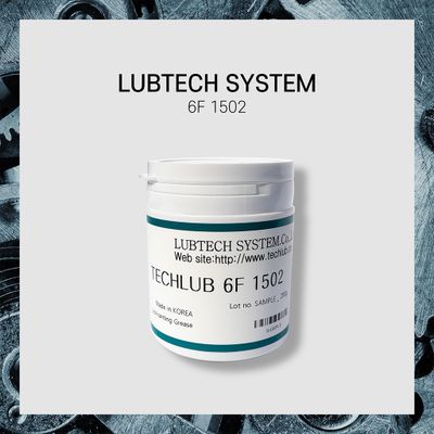 [LUBTECH SYSTEM] TECHLUB 6F 1502 High Performance Specialty Grease 180g White