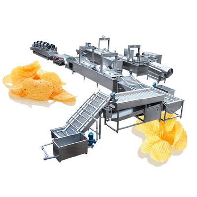 Potato chips processing line