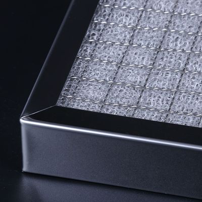 Screen diamond mesh perforated plate Glass fiber and stainless steel mixed knitting mesh/pp/silk cot