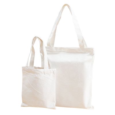 Customized Canvas Bag Blank solid color shopping bag Women Handbags
