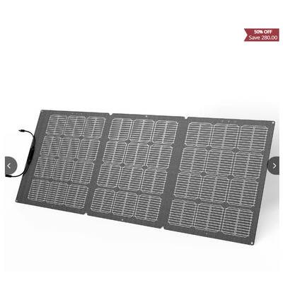 FULLSENT 200W Solar Panels Flexible Solar Panel Foldable Balcony Power Plant Solar System for Power
