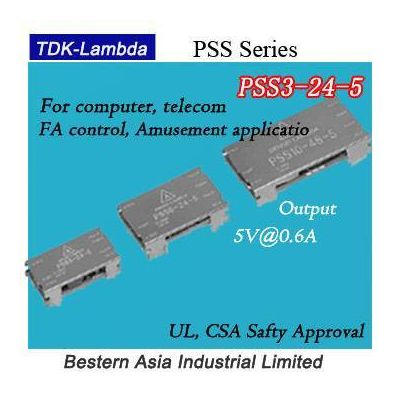 PSS3-24-5 (Lambda) 3W 5V On-board type DC-DC Converters