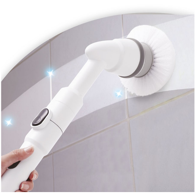 Cordless electric spin scrubber, cleaning brush electric for bathroom