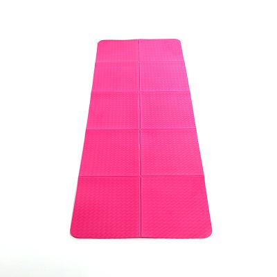 Fanyazu folding Yoga Mat - Non-Slip 100% Recycleable Materials - Eco Friendly with Carrying Bag