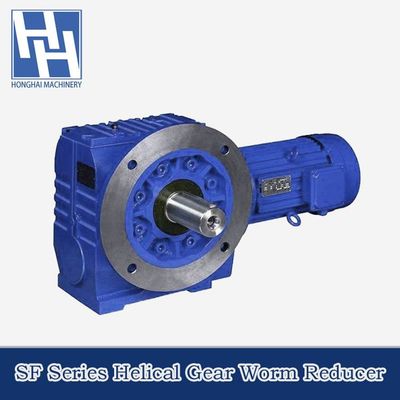 SF Series Helical Gear Worm Reducer