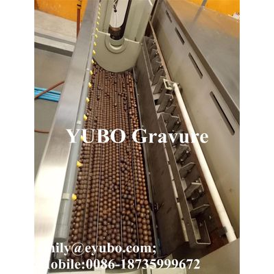Copper plating tank for gravure cylinder printing flexible packaging