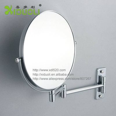 Hotel bathroom 8inch magnifying mirror 3X