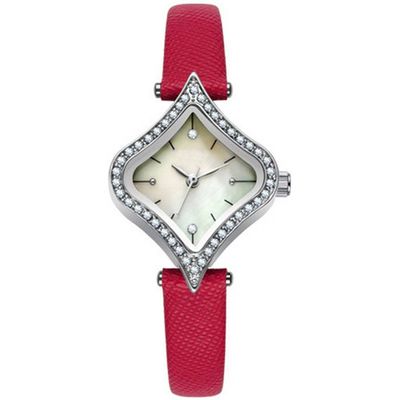 Newest Lady stone watch with special shape of case