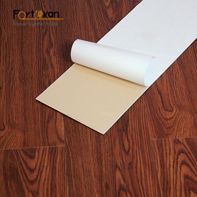 Good quality and lower price plastic self adhesive vinyl flooring for indoor decoration