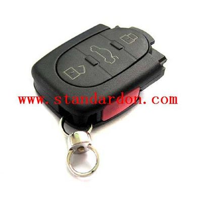 4D0 837 231 N Flip REMOTE KEY Full Car Key 433MHz with ID48 Transponder Chip For A3, A4, A6, TT