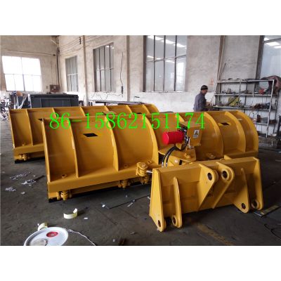 loader snow pusher,snow blade attachment for wheel loader