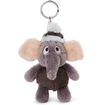 Elephant Custom Plush Keychain Plush Elephant Personalized Keychain