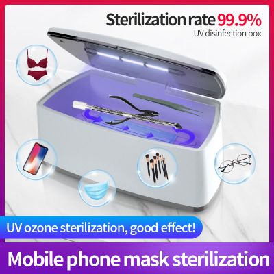 180S 99.9% Ozone UV Light Nail Sterlizer Double Disinfection Dry Manicure ToolBox Ozone Generator St