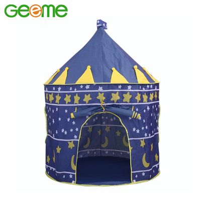 JT011 Foldable Prince Castle Play Toy Tent for Indoor Outdoor Use