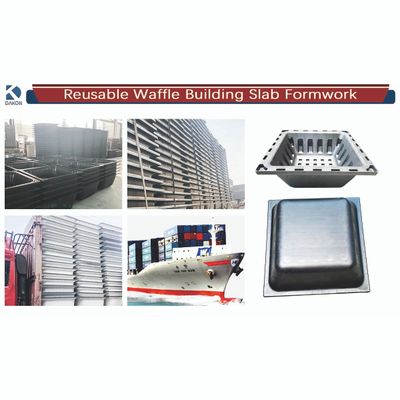 Reusable waffle building slab formwork mold reduce building costs