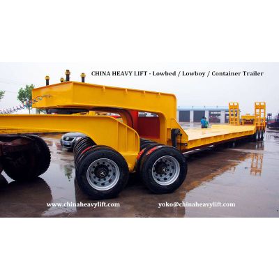 CHINA HEAVY LIFT - 100t Lowbed Trailer
