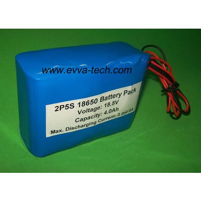 Battery Pack with 18650 18.5V 4400mAh 5S2P