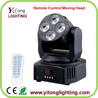 mini 4X18W RGBWA+UV moving head lighting,led stage lighting,moving head wash