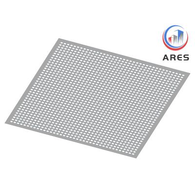 Square Holes Aluminum Perforated Sheet Metal HJP-1015S   Square Perforated Sheet Metal     