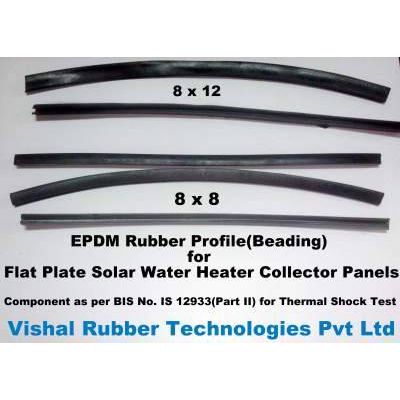 EPDM Rubber Beading for Flat Plate Solar Water Heater Panels