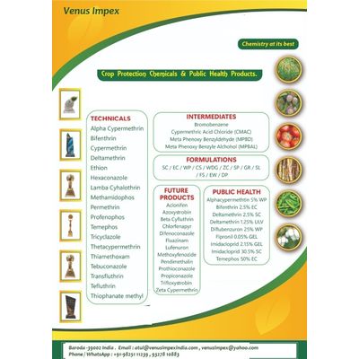 Insecticides, Herbicides, Fungicides - VENUS IMPEX