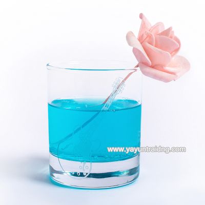 wholesale thick bottom clear water glass cup for five star hotel