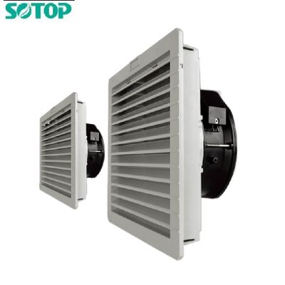 Fast Installation Rainproof AC FAN Air Ventilating Units with cascade shutter for electrical cabinet