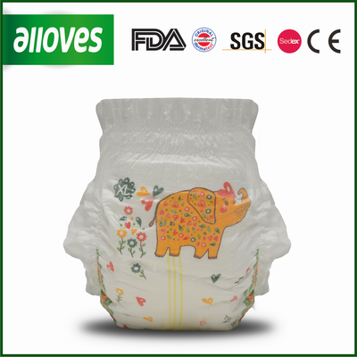 Alloves thin&comfortable baby diapers disposable baby nappies made in China