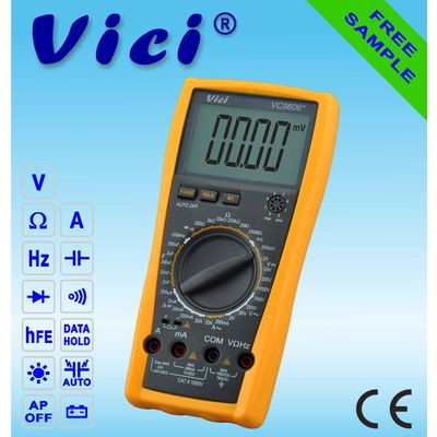 VC9806+  4 1/2  Portable digital multimeter