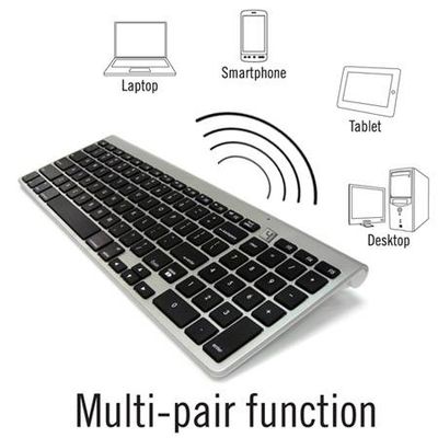 2 Zone Bluetooth Mac Compatible Keyboard WKB-802A
