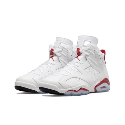 Wholesale Nike Air Jordan 6 "Red Oreo" Running GYM Sport Basketball Sneakers with Free Shipping