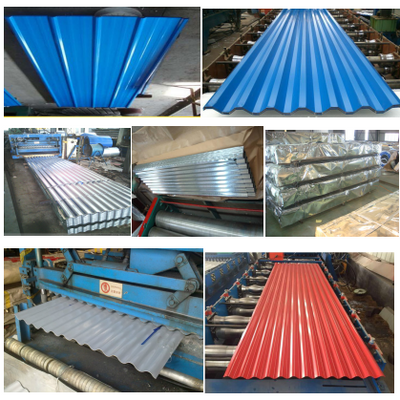 Pre painte sheet roofing tiles and corrugated sheet