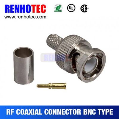 Bnc connector to 1.0/2.3 connector