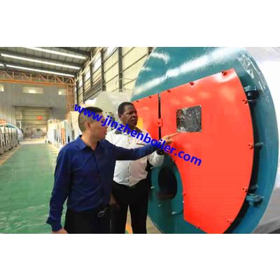 Horizontal Firetube Industrial Oil (Gas) Fired Steam Boiler for building material industry