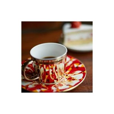 Luycho Mirror Cup & Saucer - African Elephant