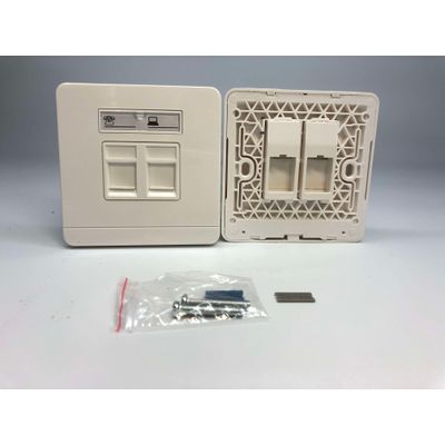 face plate, surface mounting box