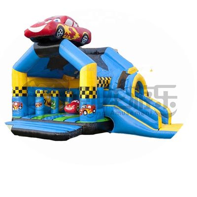 Best sale amusement advertising inflatable castle slide kids amusement park for sale