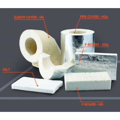 Industrial thermal insulation product
