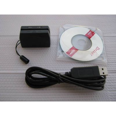 Mini DX4 Portable Magnetic Card Reader Data Collector Magstrip Strip Mini 400 Mag Plastic PVC USB 3-