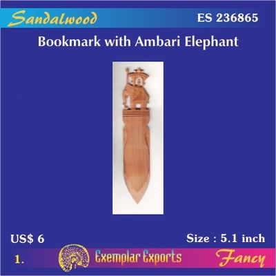 Indian SANDALWOOD Bookmark