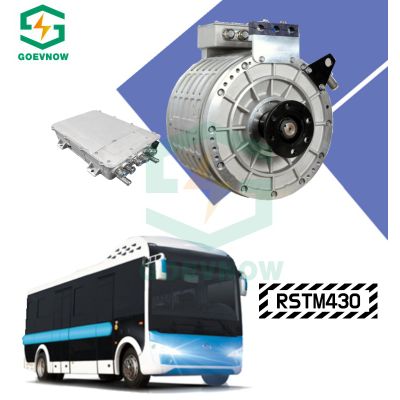 Goevnow PMSM AC motor kit for 8M Direct-drive Bus RSTM430 electric car engine with controller
