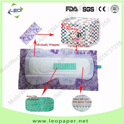 High Quality Attractive Price anion Sanitary Napkin Manufacturer from China