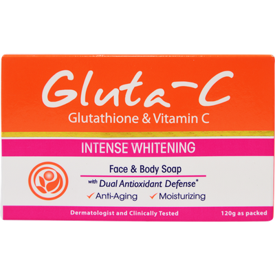 GLUTA C SOAP GLUTATHIONE & VITAMIN C INTENSE 120G
