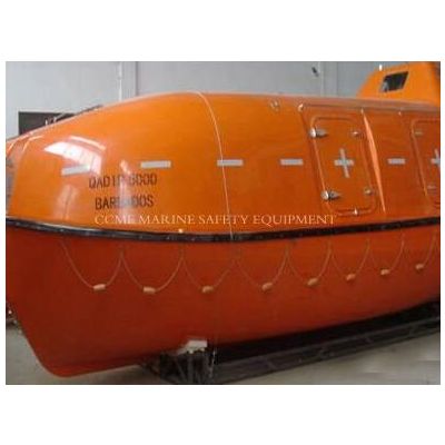 Marine totally enclosed life boat rescue boat