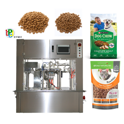 Fully Automatic Pet Food Pet Treats Dog Food Plastic Pouch Packing Machine