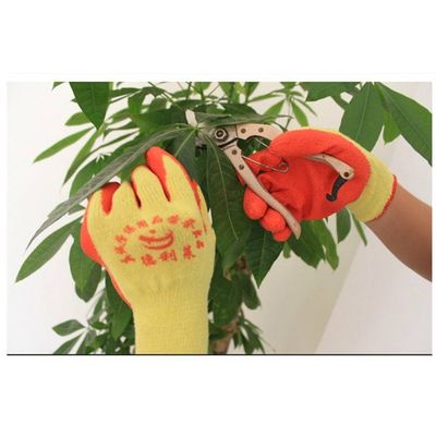 13g Nylon Latex Wrinkle Coated Household Rubber Gloves