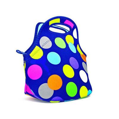 Eco-friendly 3mm neoprene lunch school bag totes with printing