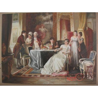 Classical People Oil Painting on Canvas 100% Hand-made CP013
